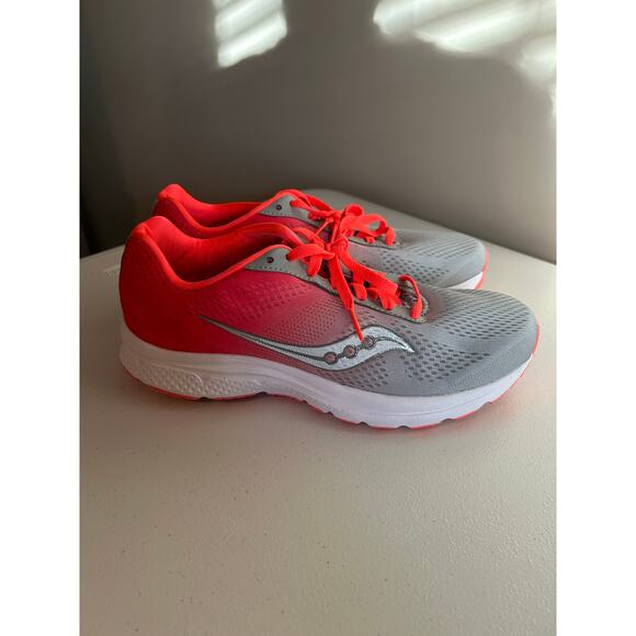 Saucony Grid Women Shoes Size 9.5 Sneaker Silver Pink S30024-1 - Picture 11 of 12